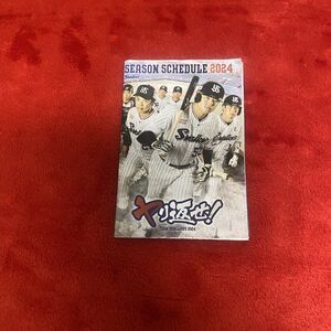 2024 Tokyo Yakult Swallows Pocket Schedule Baseball Japanese Games Mini